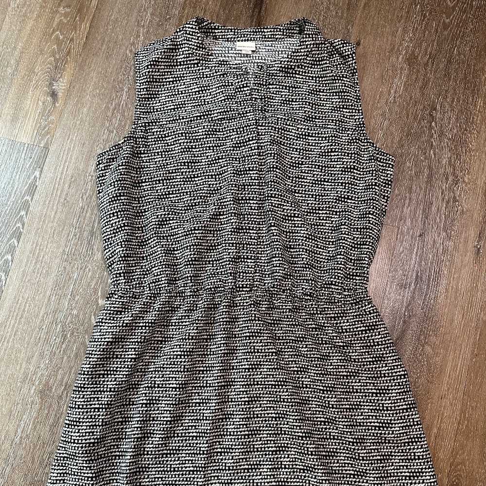 Patterned Sleeveless Dress